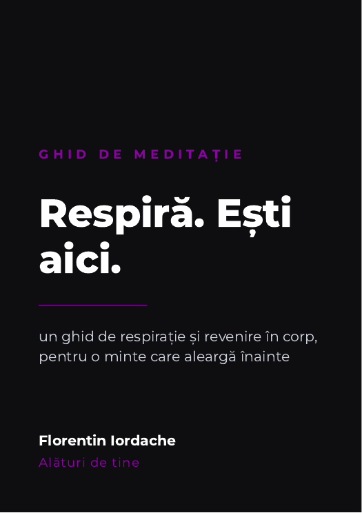 Coperta „Respiră. Ești aici.”